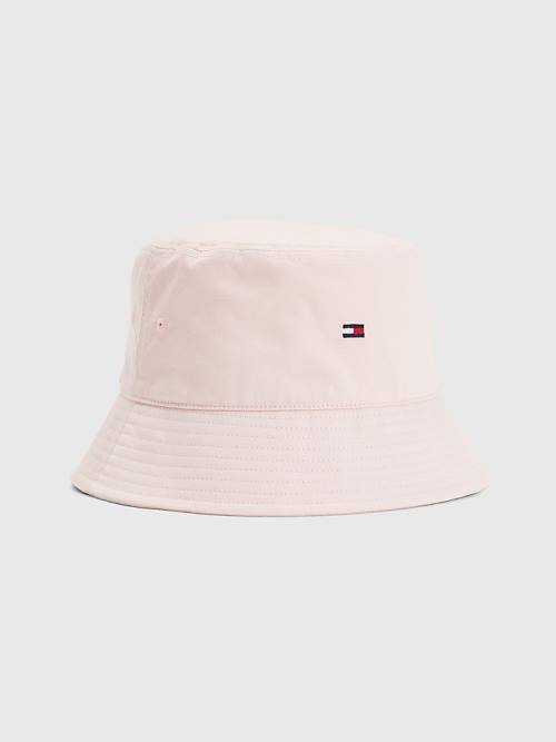 Tommy Hilfiger Essential Organic Katoenen Bucket Hoeden Dames Roze | TH704QFW