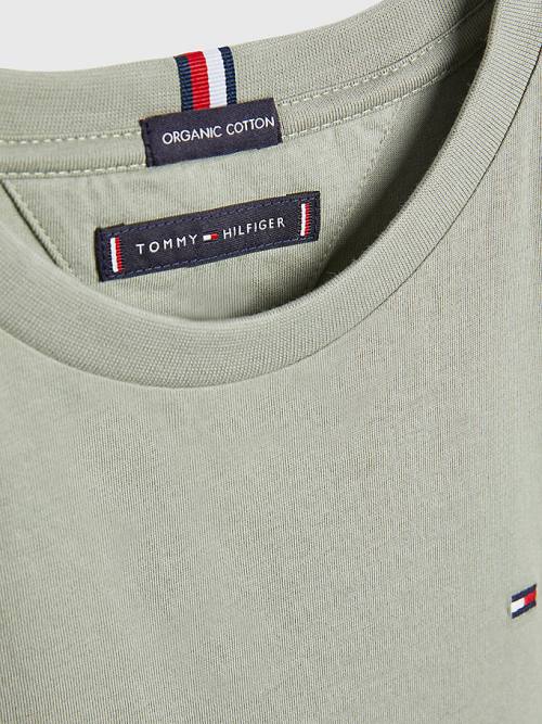 Tommy Hilfiger Essential Organic Katoenen T-shirts Jongens Grijs | TH723DEN