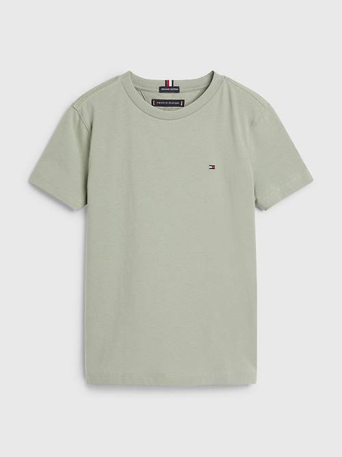 Tommy Hilfiger Essential Organic Katoenen T-shirts Jongens Grijs | TH723DEN