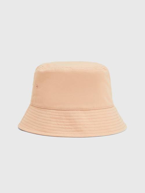 Tommy Hilfiger Essential Organic Katoenen Bucket Hoeden Dames Beige | TH793XGW