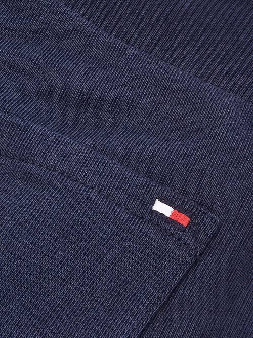 Tommy Hilfiger Essential Organic Katoenen Logo Joggers Broek Jongens Blauw | TH914QZJ