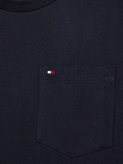 Tommy Hilfiger Essential Pocket T-shirts Jongens Blauw | TH687OXN