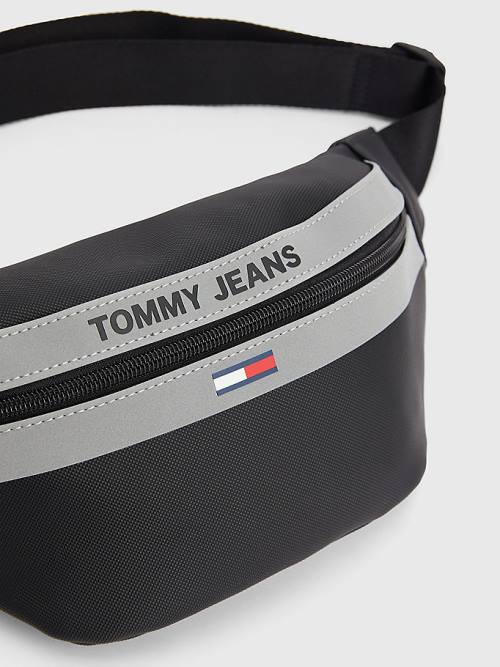 Tommy Hilfiger Essential Reflective Bum Tassen Heren Zwart | TH162IMA