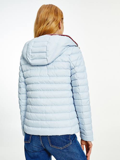 Tommy Hilfiger Essential Removable Hood Down Jassen Dames Blauw | TH258PNS