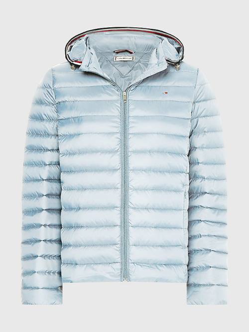 Tommy Hilfiger Essential Removable Hood Down Jassen Dames Blauw | TH258PNS