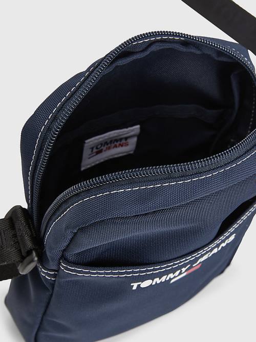 Tommy Hilfiger Essential Reporter Crossover Tassen Heren Blauw | TH914SLC