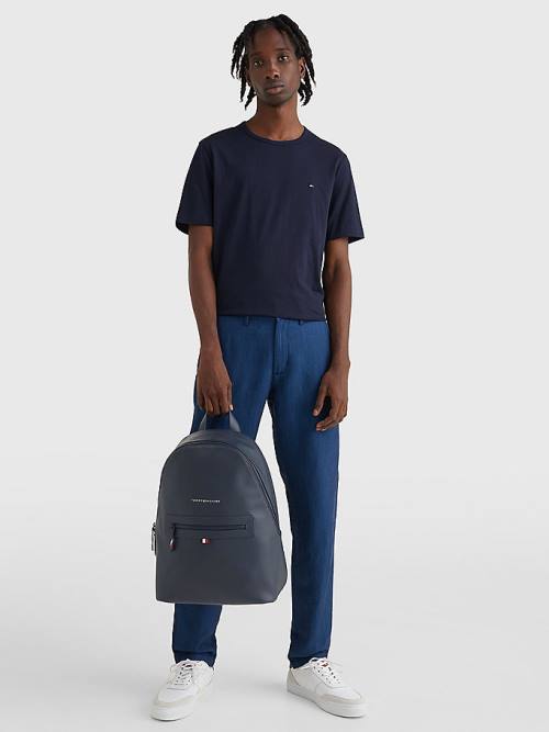 Tommy Hilfiger Essential Signature Backpack Tassen Heren Blauw | TH236KVZ