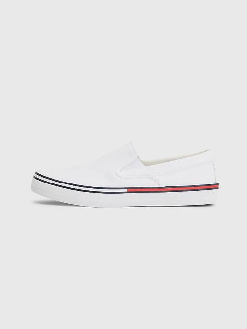 Tommy Hilfiger Essential Slip On Sneakers Dames Wit | TH958NFR