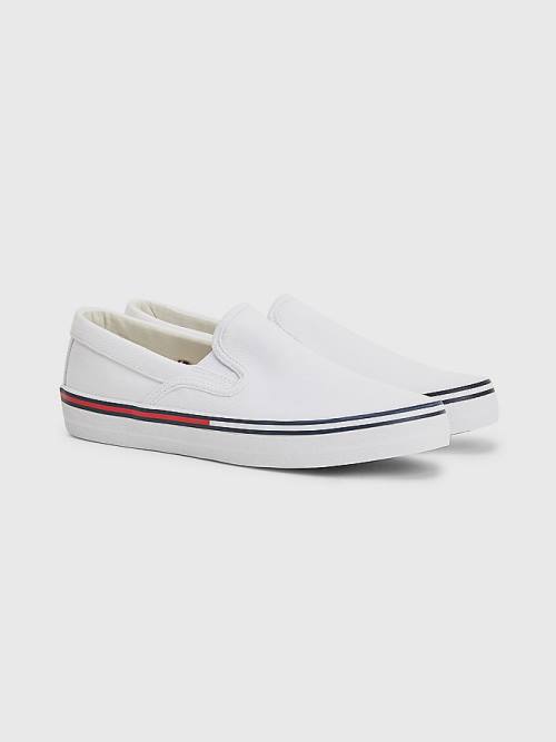 Tommy Hilfiger Essential Slip On Sneakers Dames Wit | TH958NFR