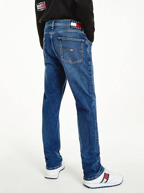 Tommy Hilfiger Ethan Relaxed Straight Jeans Heren Denim | TH734FWB