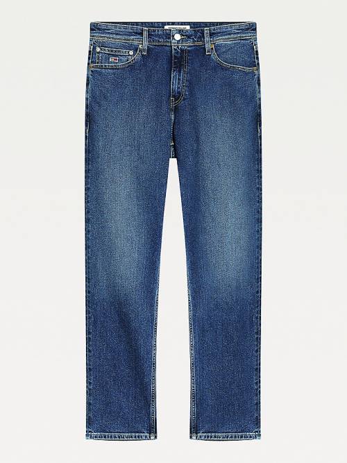 Tommy Hilfiger Ethan Relaxed Straight Jeans Heren Denim | TH734FWB