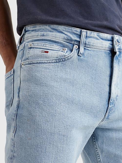 Tommy Hilfiger Ethan Straight Jeans Heren Denim | TH821WSA