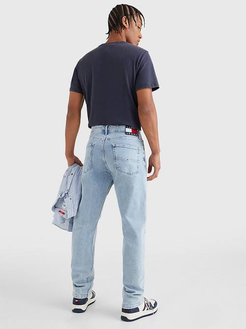 Tommy Hilfiger Ethan Straight Jeans Heren Denim | TH821WSA