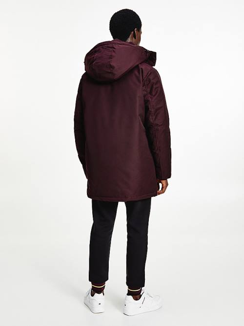 Tommy Hilfiger Exclusive Down Parka Jassen Heren Rood | TH620HIG