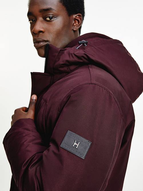 Tommy Hilfiger Exclusive Down Parka Jassen Heren Rood | TH620HIG