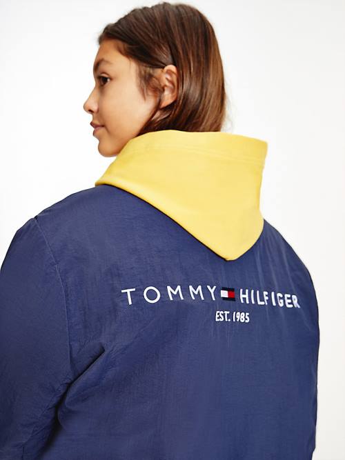 Tommy Hilfiger Exclusive Reversible Down Jassen Meisjes Blauw | TH512RFO