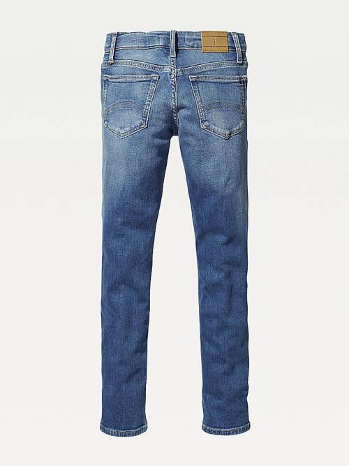 Tommy Hilfiger Faded Skinny Jeans Meisjes Denim | TH567MBV