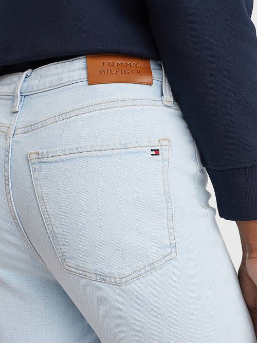 Tommy Hilfiger Gramercy Mom High Rise Tapered Jeans Dames Denim | TH503THV