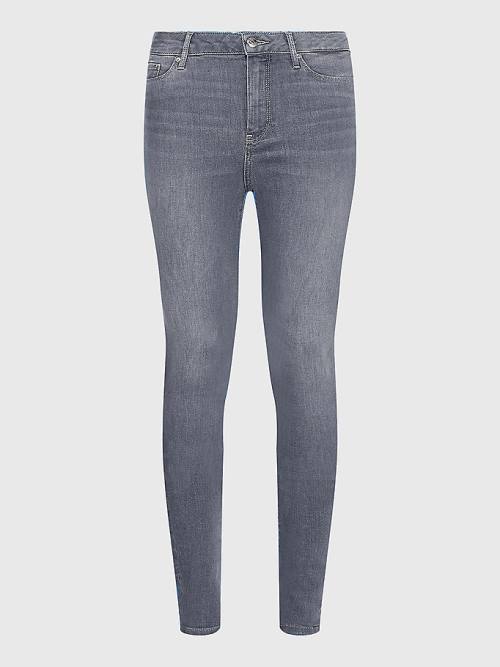 Tommy Hilfiger Harlem High Rise Super Skinny Jeans Dames Denim | TH416WDR