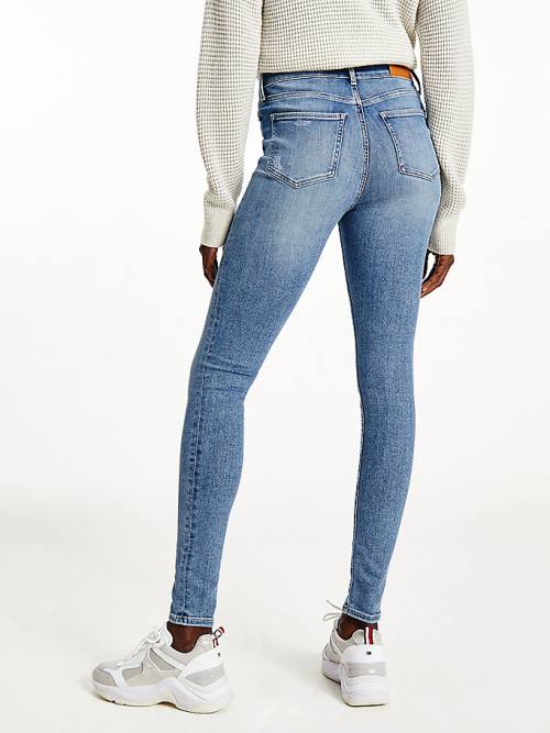 Tommy Hilfiger Harlem High Rise Super Skinny Jeans Dames Denim | TH574OIY