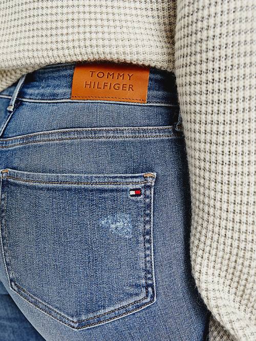 Tommy Hilfiger Harlem High Rise Super Skinny Jeans Dames Denim | TH574OIY