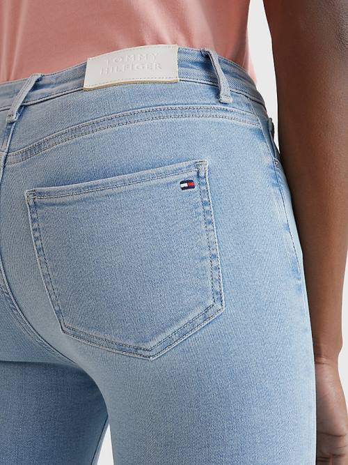 Tommy Hilfiger Harlem High Rise Super Skinny Jeans Dames Denim | TH756LZR