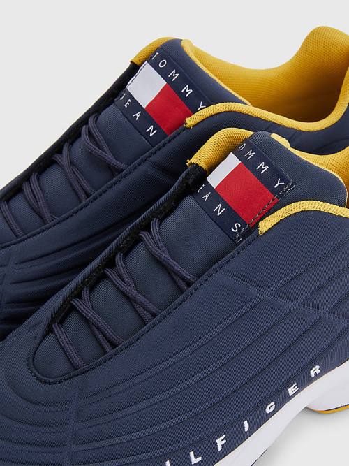 Tommy Hilfiger Heritage Runner Sneakers Heren Blauw | TH582DWU