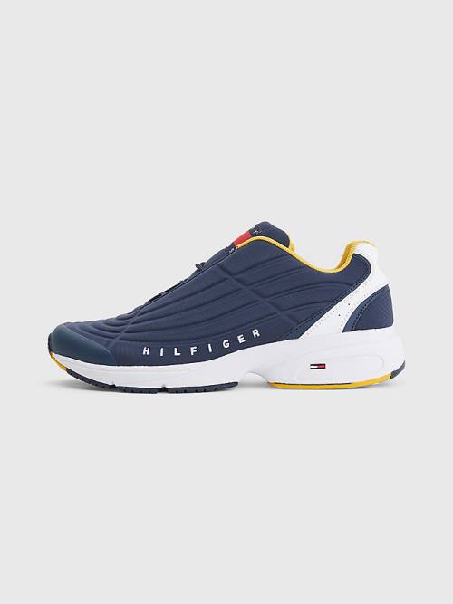 Tommy Hilfiger Heritage Runner Sneakers Heren Blauw | TH582DWU