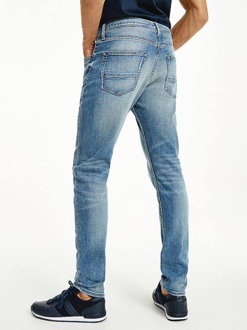 Tommy Hilfiger Houston Tapered Faded Jeans Heren Denim | TH821BYN