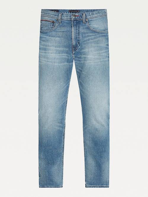 Tommy Hilfiger Houston Tapered Faded Jeans Heren Denim | TH821BYN