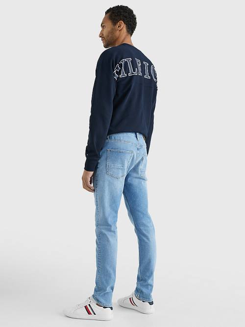 Tommy Hilfiger Houston Tapered Hemp Jeans Heren Denim | TH375RFL