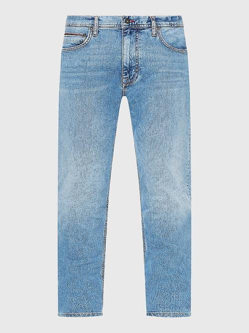 Tommy Hilfiger Houston Tapered Hemp Jeans Heren Denim | TH375RFL