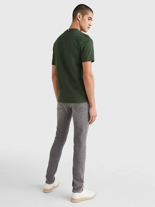 Tommy Hilfiger Icons Relaxed Fit T-shirts Heren Groen | TH652ZSR