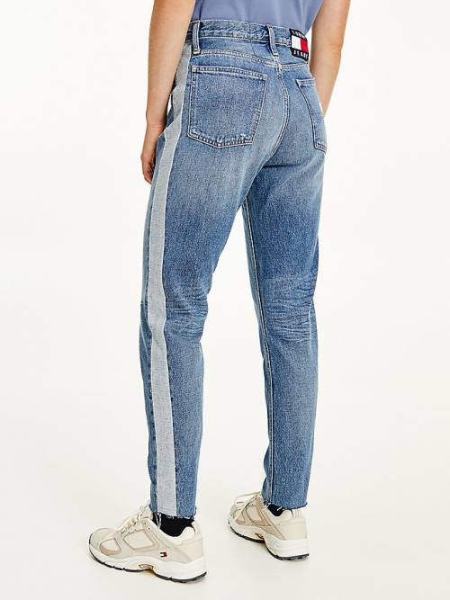 Tommy Hilfiger Izzie High Rise Slim Hemp Ankle Jeans Dames Denim | TH056AMQ