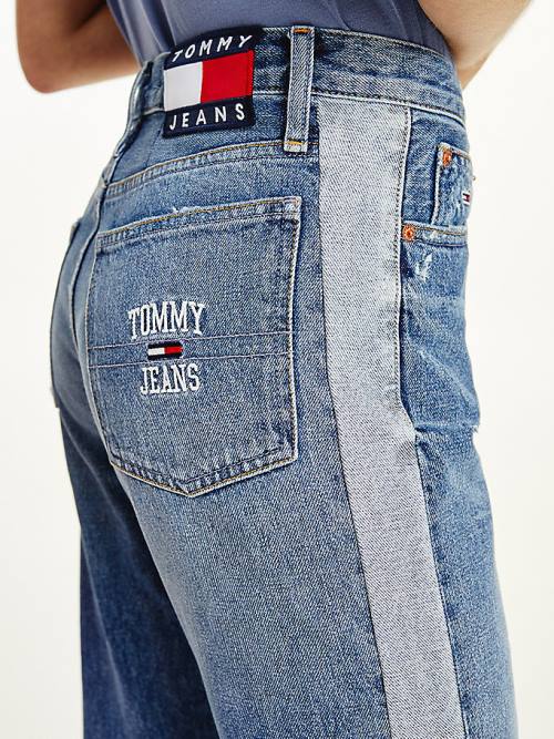 Tommy Hilfiger Izzie High Rise Slim Hemp Ankle Jeans Dames Denim | TH056AMQ