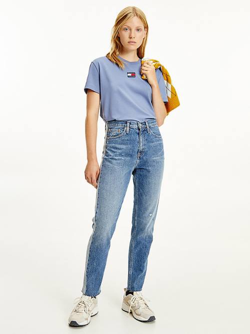 Tommy Hilfiger Izzie High Rise Slim Hemp Ankle Jeans Dames Denim | TH056AMQ