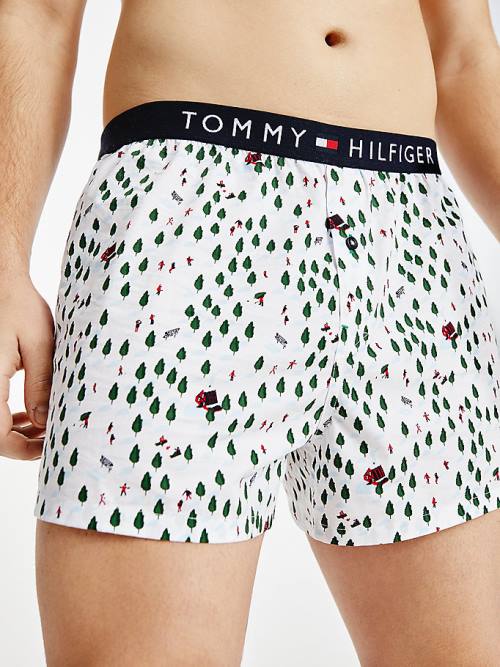 Tommy Hilfiger Katoenen Trunks And Socks Gift Set Ondergoed Heren Bruin | TH158OEW