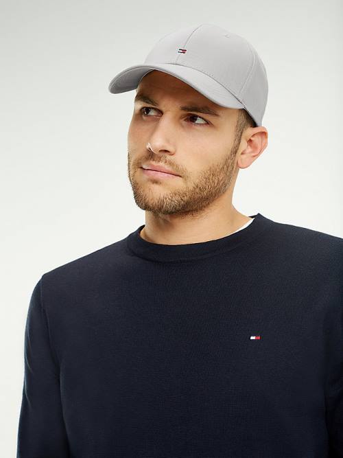 Tommy Hilfiger Klassieke Baseball Cap Hoeden Heren Grijs | TH089WCD