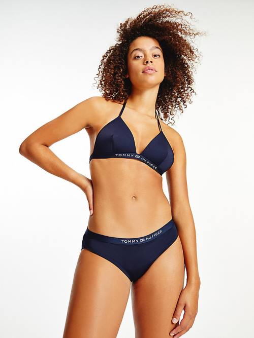 Tommy Hilfiger Klassieke Bikini Bottoms Zwemkleding Dames Blauw | TH378CMW