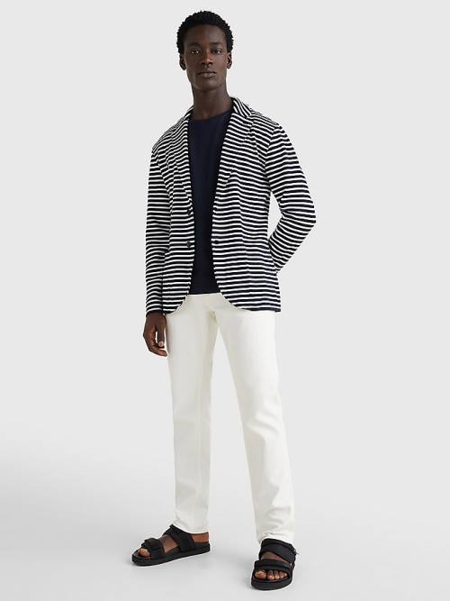 Tommy Hilfiger Knitted Stripe Blazer Heren Multi | TH423DMW