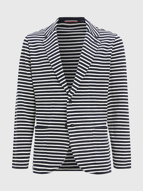 Tommy Hilfiger Knitted Stripe Blazer Heren Multi | TH423DMW