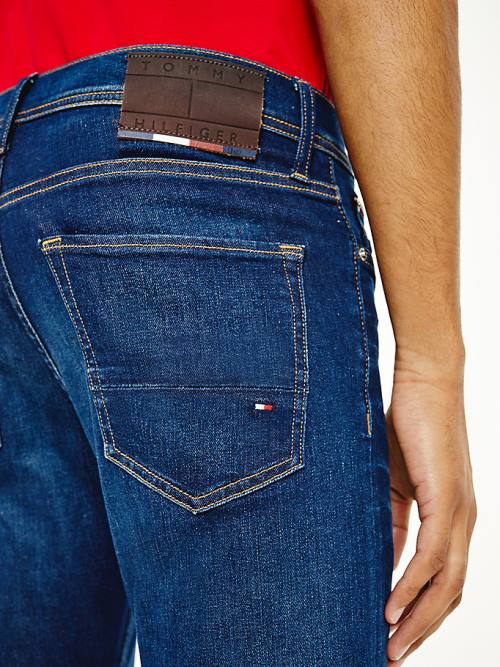 Tommy Hilfiger Layton Extra Slim Faded Jeans Heren Denim | TH427VYB