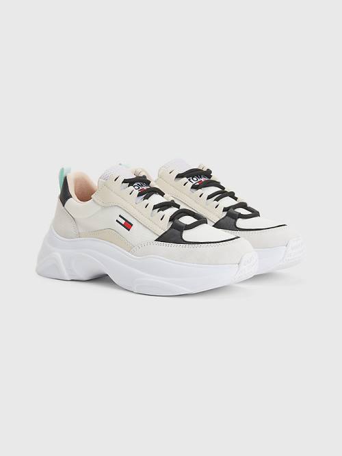 Tommy Hilfiger Lichtgewicht Chunky Sneakers Dames Beige | TH375LGN