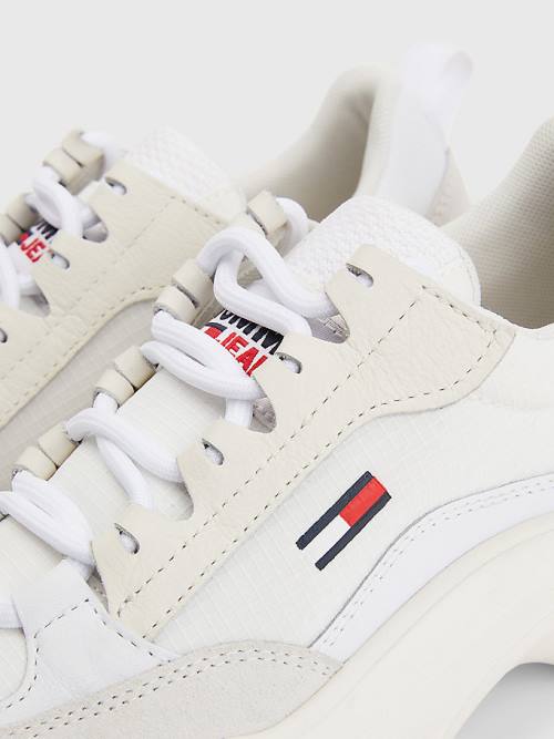 Tommy Hilfiger Lichtgewicht Chunky Sneakers Dames Wit | TH419LRY