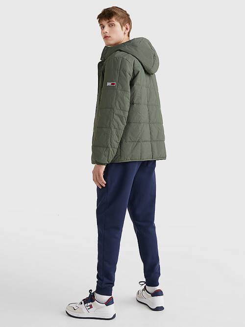 Tommy Hilfiger Lichtgewicht Quilted Jassen Heren Groen | TH709XBG