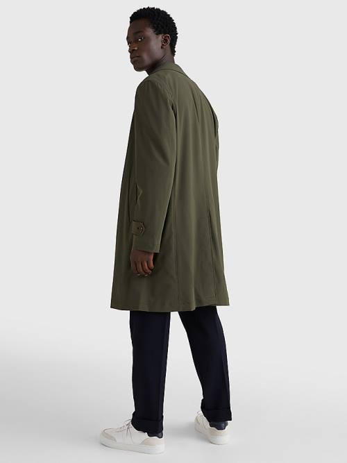 Tommy Hilfiger Light Trench Jassen Heren Groen | TH908DLQ