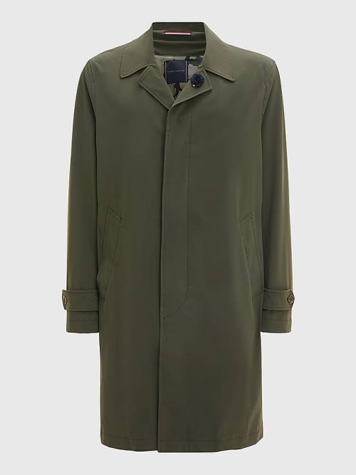 Tommy Hilfiger Light Trench Jassen Heren Groen | TH908DLQ