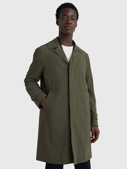 Tommy Hilfiger Light Trench Jassen Heren Groen | TH908DLQ