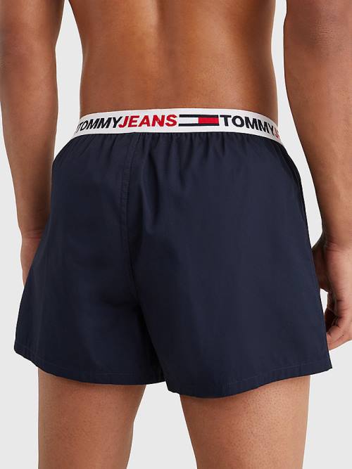 Tommy Hilfiger Logo Waistband Boxer Shorts Ondergoed Heren Blauw | TH051JMC