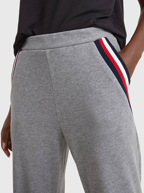 Tommy Hilfiger Lounge Cuffed Joggers Broek Dames Grijs | TH102SGT